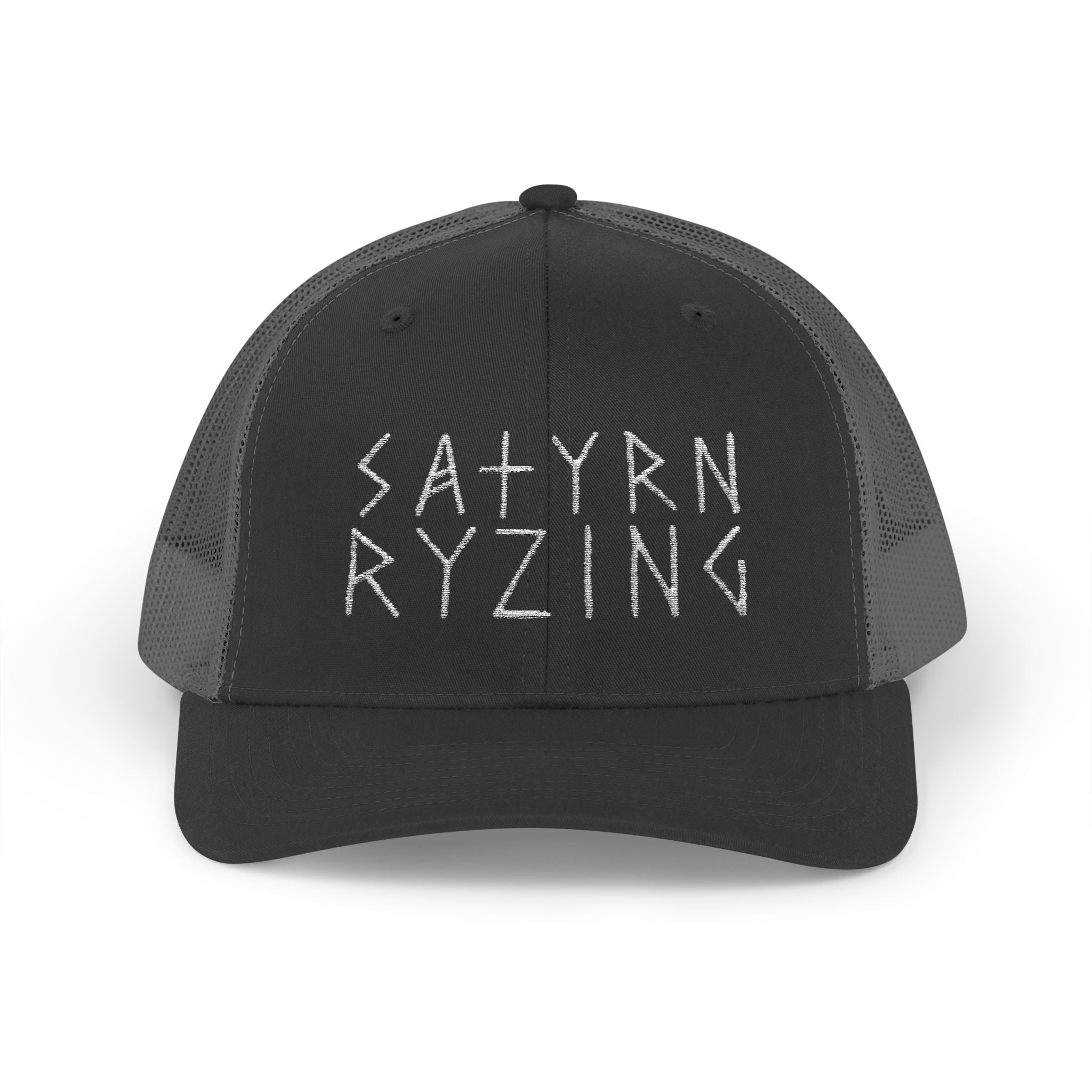 Satyrn Ryzing Embroidered Trucker Cap