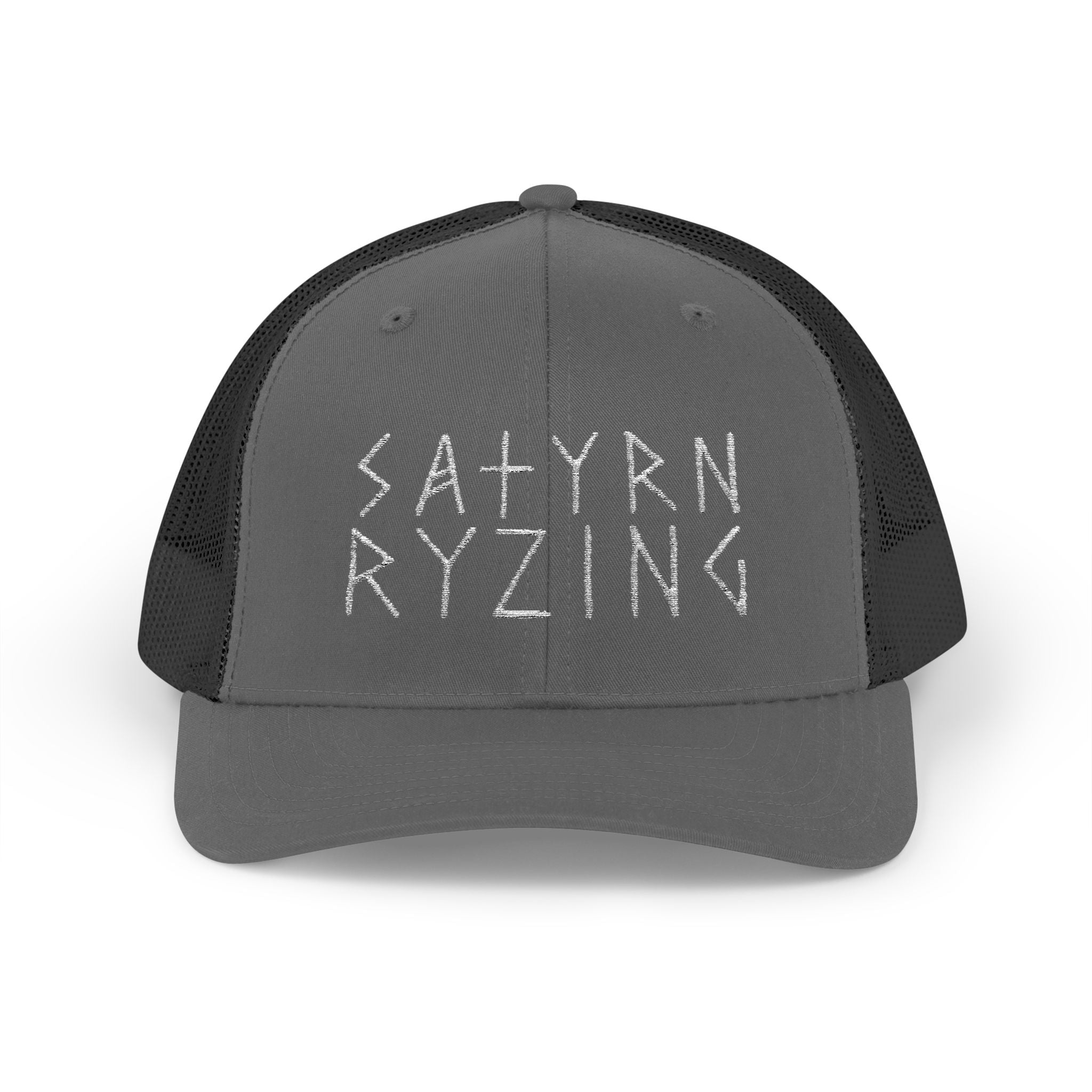 Satyrn Ryzing Embroidered Trucker Cap