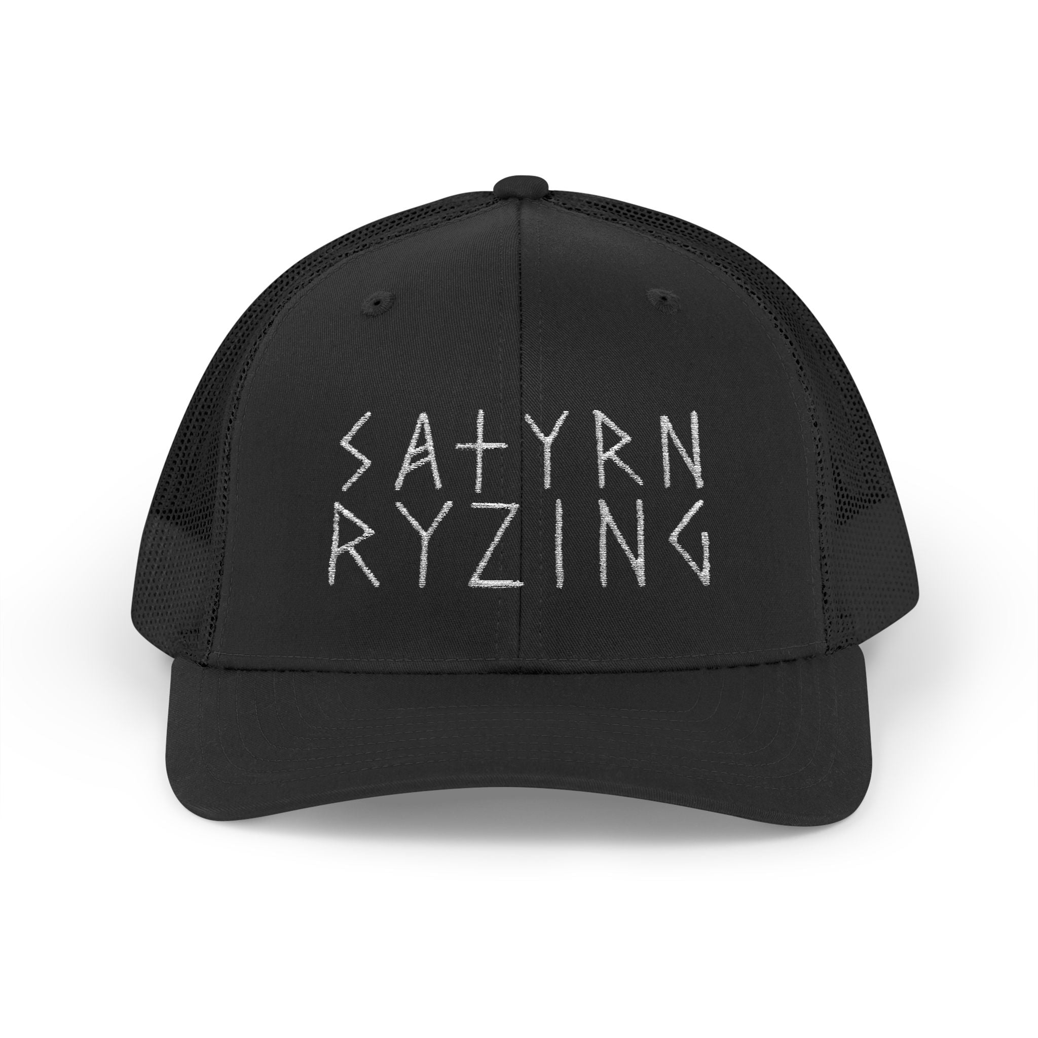 Satyrn Ryzing Embroidered Trucker Cap